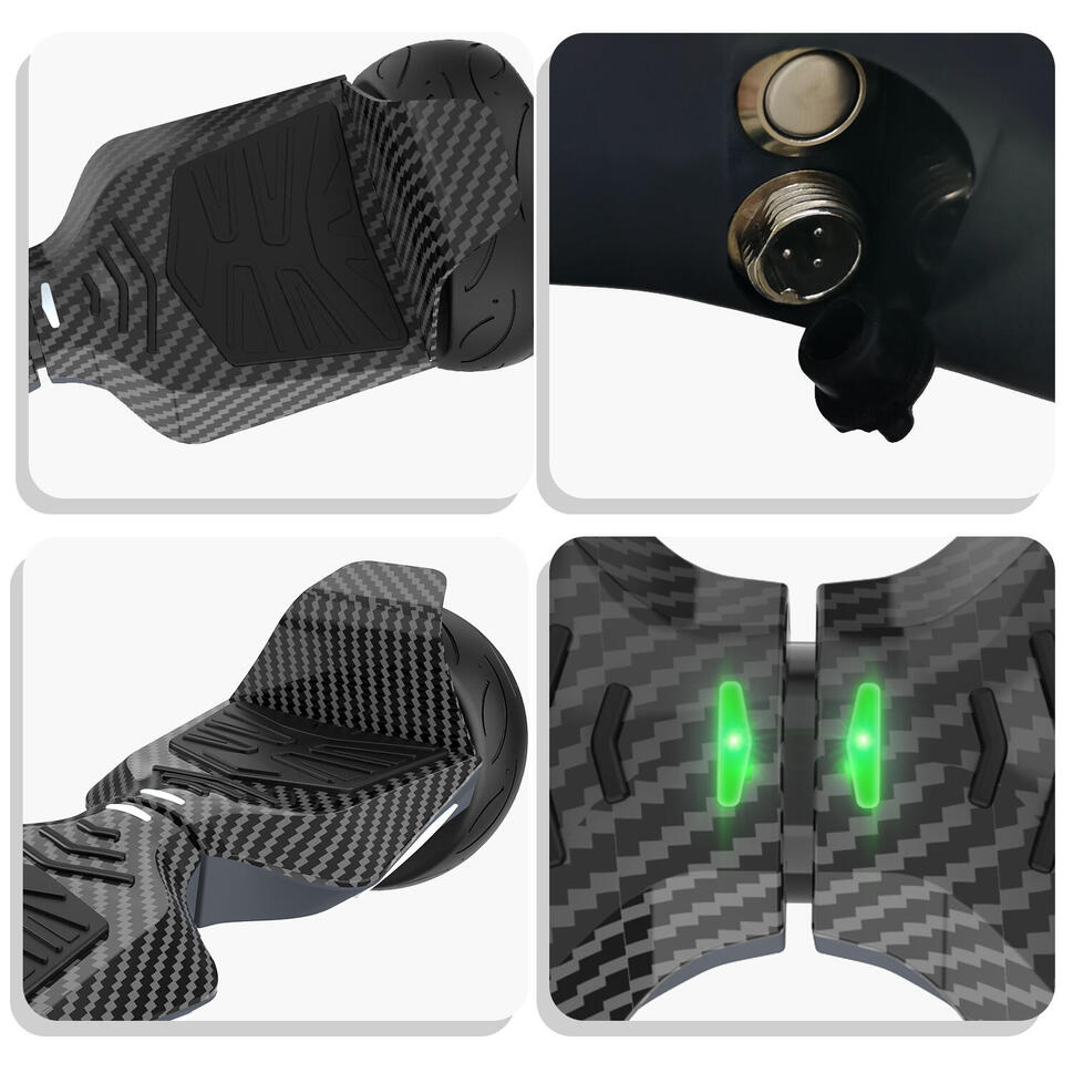 Hoverboard Gyropode 8.5 Lumière LED Bluetooth  APP EV5