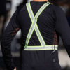 Harnais réfléchissant fluo haute visibilité